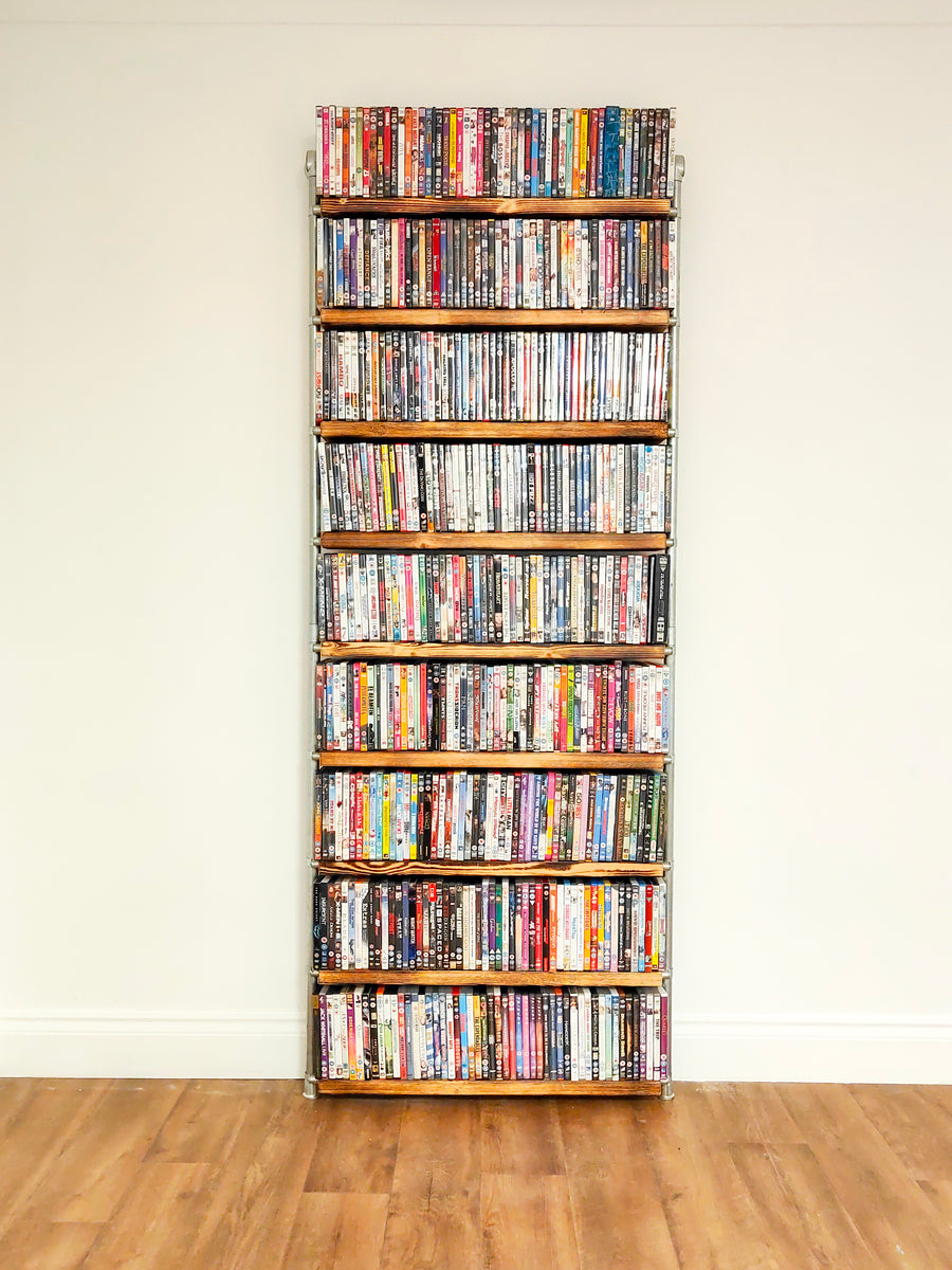 DVD, Blu-ray Storage Library Shelving System at Mayflower Lighting ...