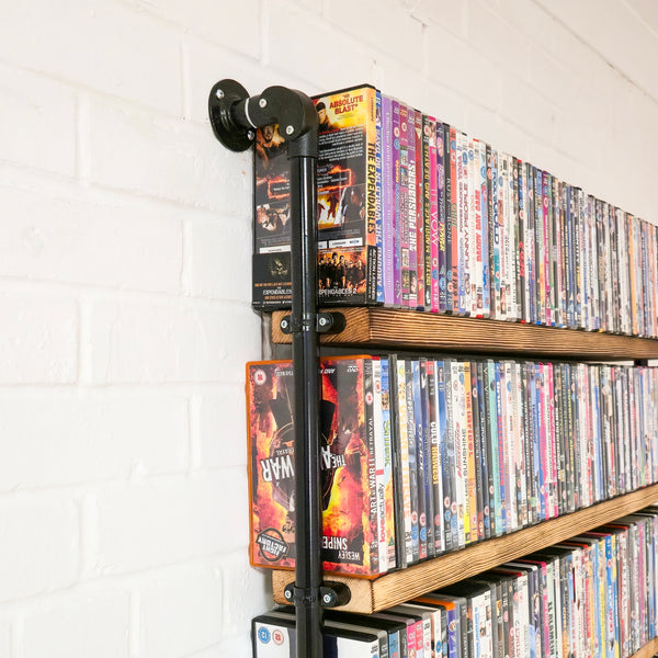Library Dvd Rack DVD, Blu-ray Storage Library Shelving System at Mayflower Lighting ...