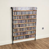 CD Storage Library Shelving System Black