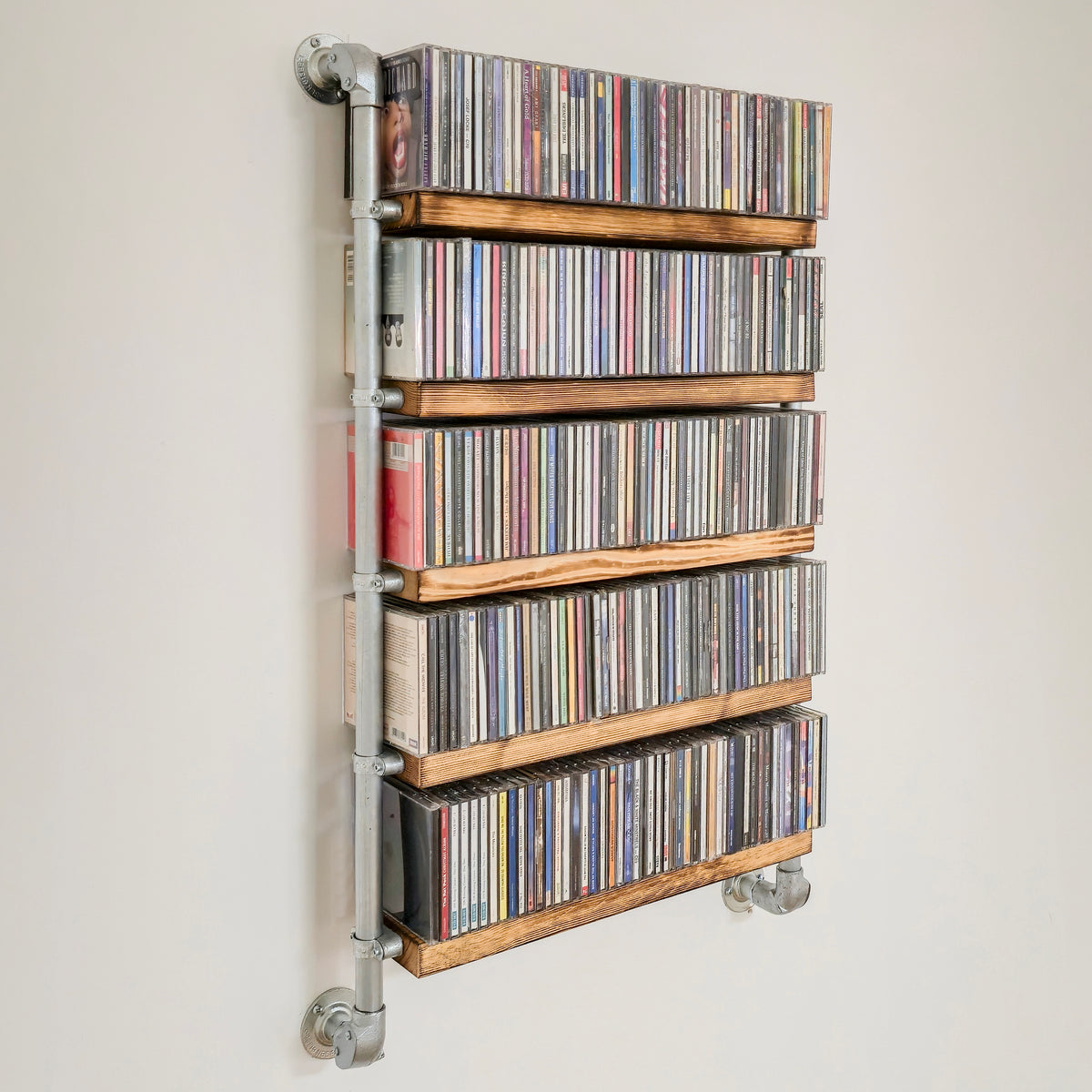 CD Storage Library Wall Mounted Shelving System at Mayflower Lighting ...
