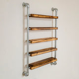 CD Storage Library Shelving System Wall Mounted